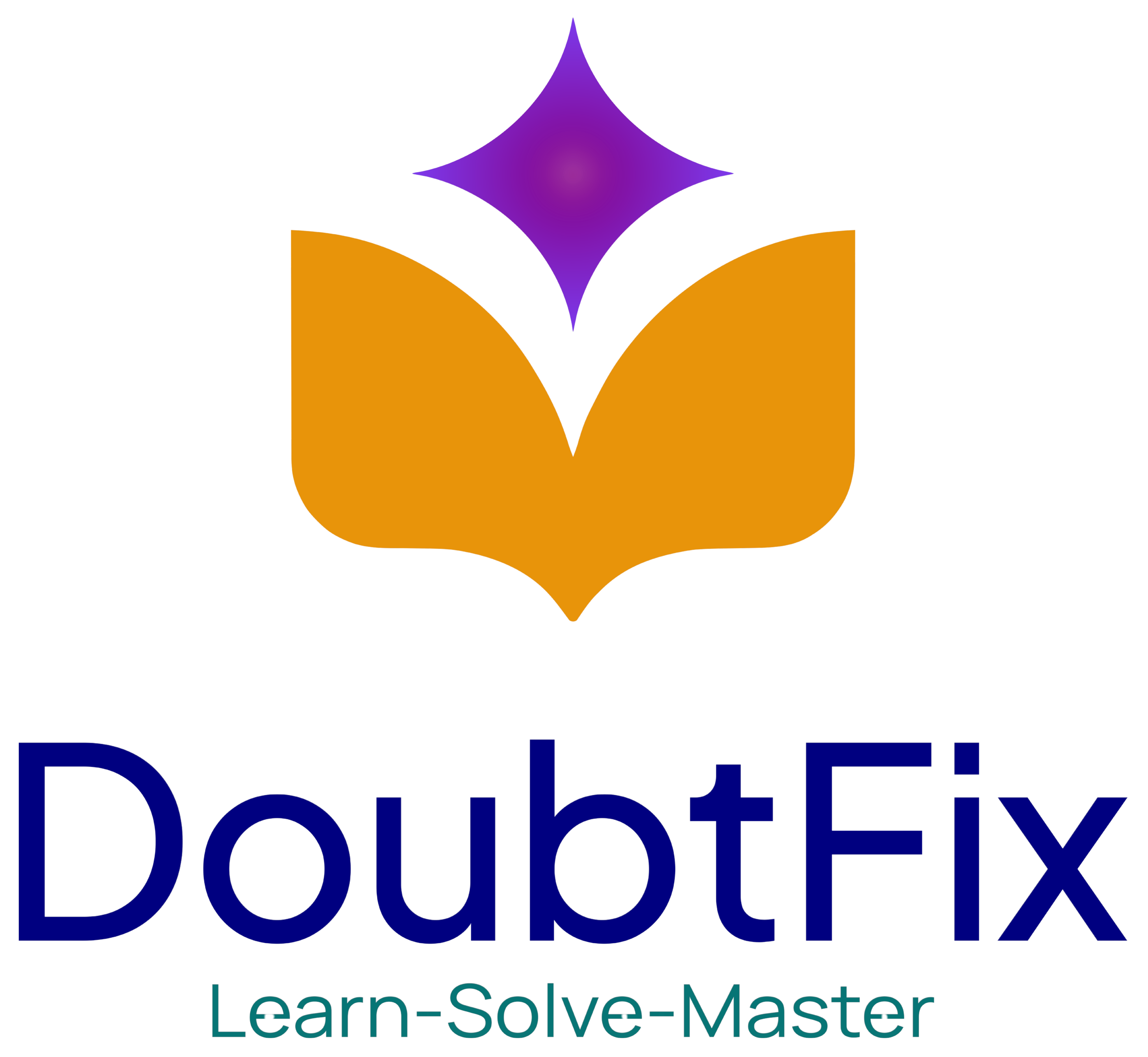 Doubtfix Learning Logo centered.